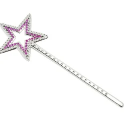 Disfrazzes Varitas Mágicas Para Disfraces^Varita pequeña con Estrella Rosa de 23 cm