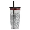 Stor Marvel Hogar^Vaso Acrílico Cube Con Pajita Acero Inox. Marvel