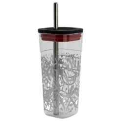 Stor Marvel Hogar^Vaso Acrílico Cube Con Pajita Acero Inox. Marvel