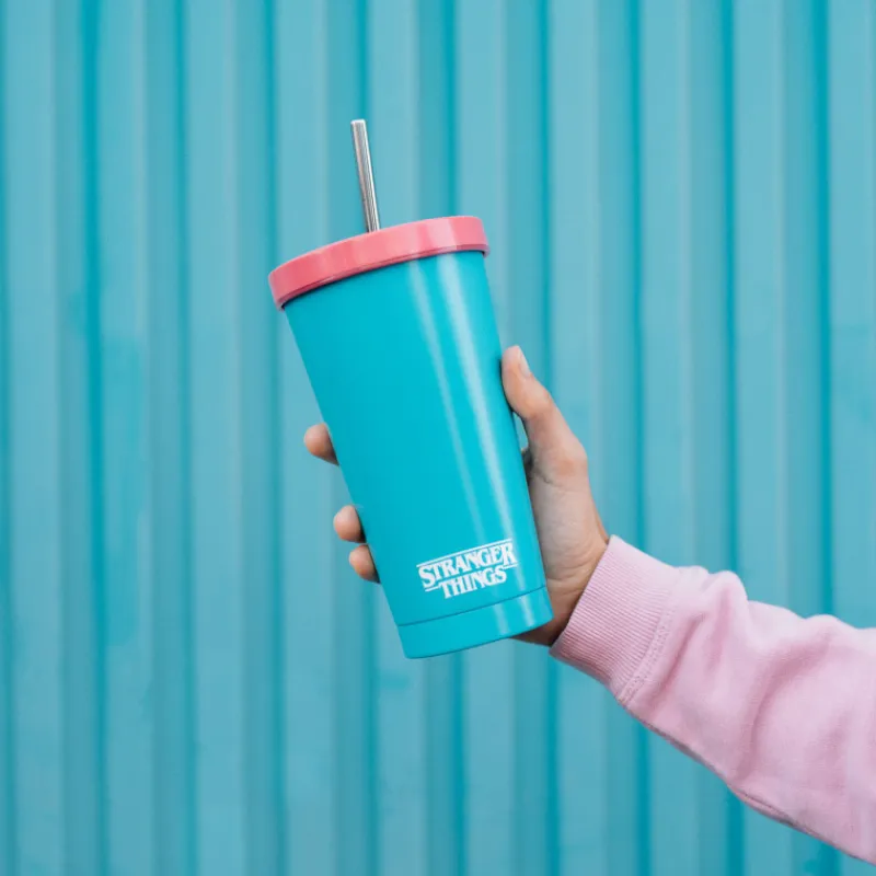 Sale Vaso con Pajita Stranger Things - Rink-O-Mania Stranger Things
