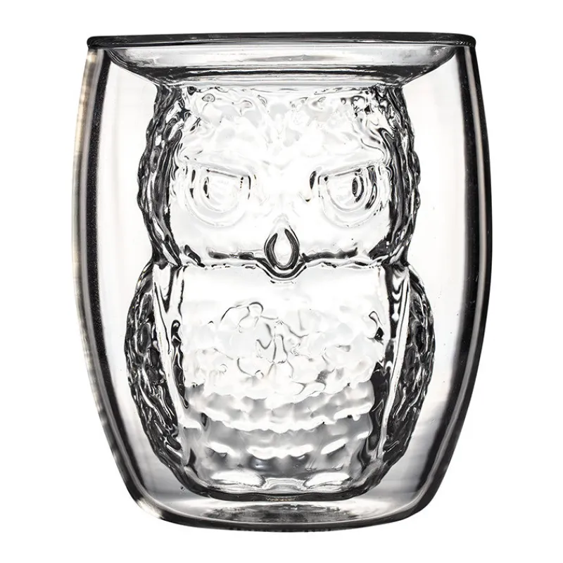 New Vaso 3D De Doble Pared Hedwig Harry Potter Hogar