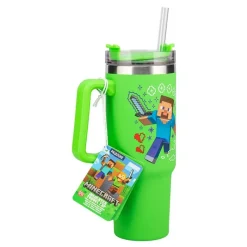 Best Vaso de Viaje Térmico con Pajita 900ml Minecraft Minecraft