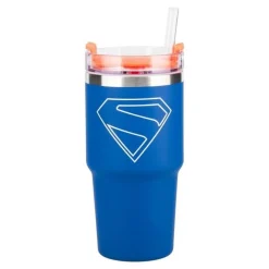 Sale Vaso Gamer Superman Azul Licencia Oficial PALADONE Regalos De Superhéroes Dc