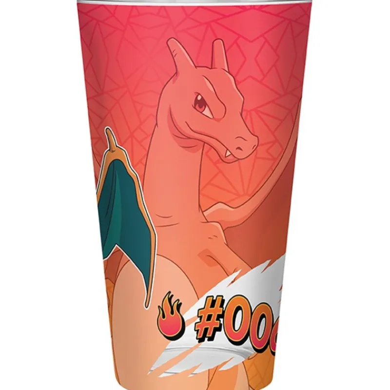 Best Vaso Grande Premium Pokémon Charizard 400ml Regalos Y Coleccionismo Para Gamers - Cosas De Videojuegos Míticos