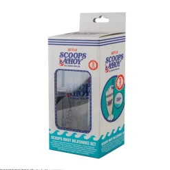 Cinereplicas Stranger Things^Vaso y pajita para batido Scoops Ahoy - Stranger Things