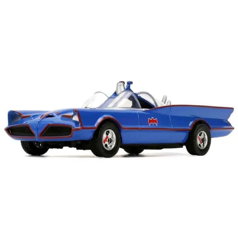 New Vehículo 1/32 1966 Classic Batmobile Regalos De Superhéroes Dc