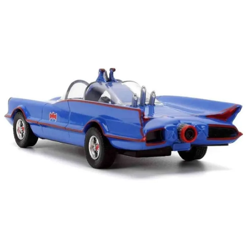 New Vehículo 1/32 1966 Classic Batmobile Regalos De Superhéroes Dc
