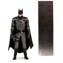 Jada Toys Regalos De Superhéroes Dc|Figuras Dc^Vehículo Batmobile 1/18 Batman con Figura 7 cm