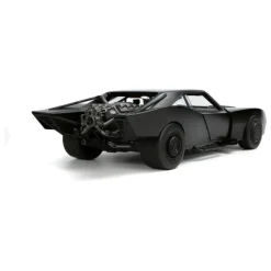 Jada Toys Regalos De Superhéroes Dc|Figuras Dc^Vehículo Batmobile 1/18 Batman con Figura 7 cm