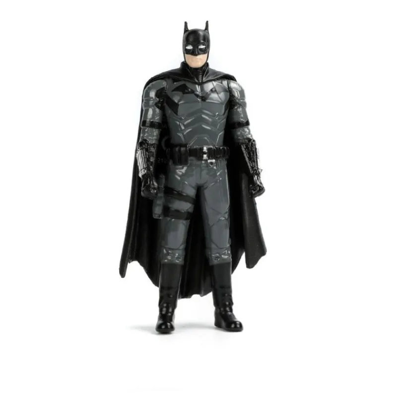Jada Toys Regalos De Superhéroes Dc|Figuras Dc^Vehículo Batmobile 1/18 Batman con Figura 7 cm