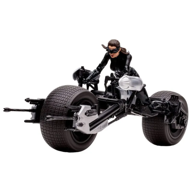 McFarlane Toys Figuras Dc^Vehículo Batpod With Catwoman (The Dark Knight Rises) Dc Multiverse