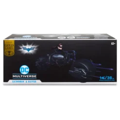McFarlane Toys Figuras Dc^Vehículo Batpod With Catwoman (The Dark Knight Rises) Dc Multiverse