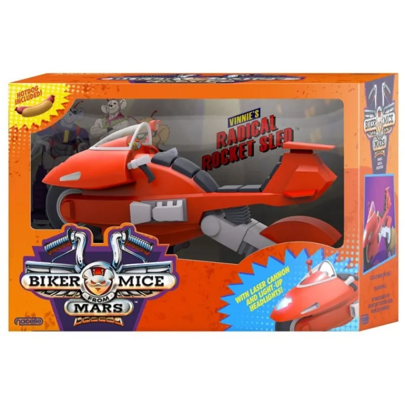 Nacelle Consumer Products Regalos De Otras Series^Vehículo Vinnie's Radical Rocket Sled de Los Motorratones de Marte 25 cm