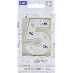 Pme Cake Harry Potter Hogar^Vela de Cumpleaños Número 5 Harry Potter