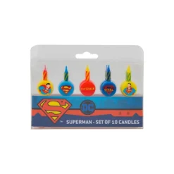 Cinereplicas Dc Hogar^Velas De Cumpleaños Superman