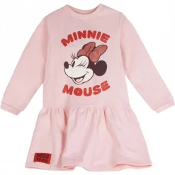 Sale Vestido French Terry Minnie Mouse para Niñas de 3 a 6 Años Niños Disney Para Niñas|Ropa Y Téxtil: Cosas Que Ponerse Para Niños