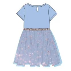 Cerdá Kids Stitch Kids^Vestido infantil de tul Stitch y Angel Disney