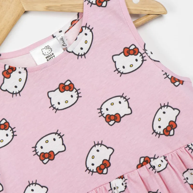 Outlet Vestido infantil rosa Hello Kitty Niños Ropa Y Téxtil: Cosas Que Ponerse Para Niños