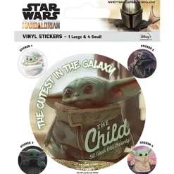 Pyramid International Papelería Star Wars^Vinly Stickers The Mandalorian (El Niño) - Star Wars -