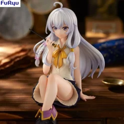 Clearance Wandering Witch: The Journey of Elaina Estatua PVC Noodle Stopper Elaina 13 cm Figuras