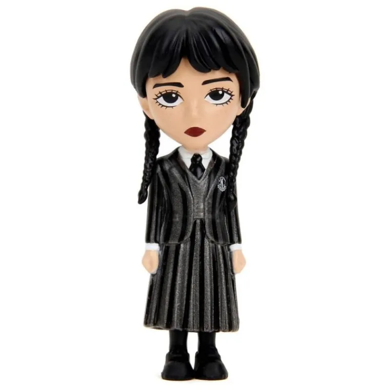 Jada Toys Miércoles Addams^Wednesday Pack de 4 Figuras Nano Metalfigs Diecast Wave 1