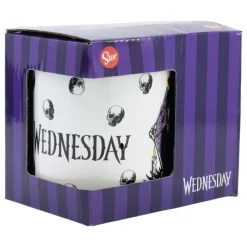 New Wednesday Taza Nevermore 325 ml Licencia Oficial Miércoles Addams
