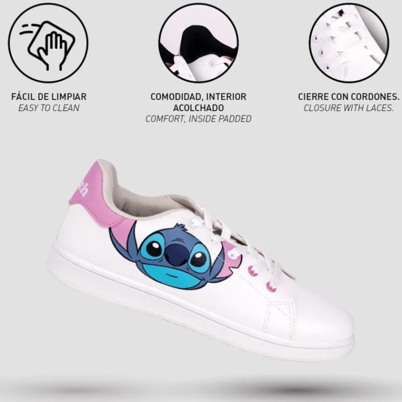 Cerdá Adult Películas Y Personajes De Disney ·Lilo Y Stitch|Ropa Disney^Zapatilas deportivas Stitch Disney