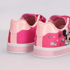 Cerdá Kids Disney Para Niñas|Calzado Kids^Zapatilla Loneta Minnie con Luces y Suela PVC