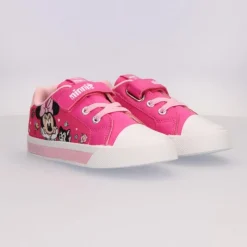 Cerdá Kids Disney Para Niñas|Calzado Kids^Zapatilla Loneta Minnie con Luces y Suela PVC
