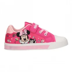 Cerdá Kids Disney Para Niñas|Calzado Kids^Zapatilla Loneta Minnie con Luces y Suela PVC