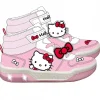 Online Zapatillas con Luces Hello Kitty para Niñas, Suela PVC Disney Para Niñas|Calzado Kids