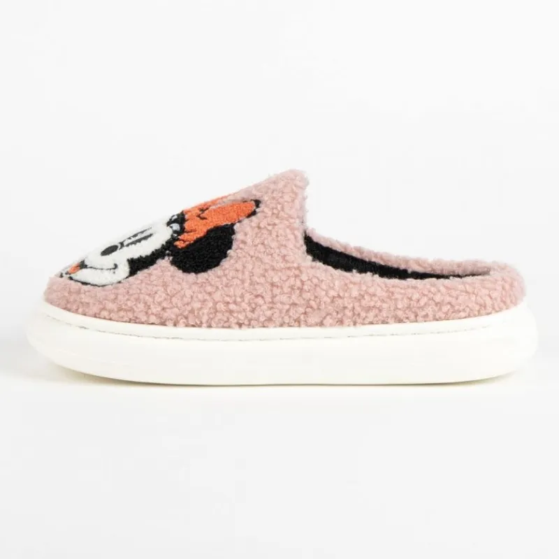 Clearance Zapatillas de Casa Abierta Minnie de Polyester y TPR Películas Y Personajes De Disney ·Mickey & Minnie