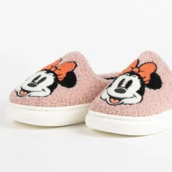 Clearance Zapatillas de Casa Abierta Minnie de Polyester y TPR Películas Y Personajes De Disney ·Mickey & Minnie