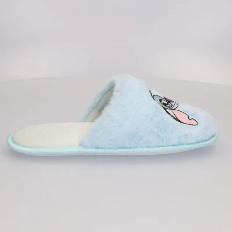 New Zapatillas de Casa Abierta Stitch de Poliester Ropa Stitch