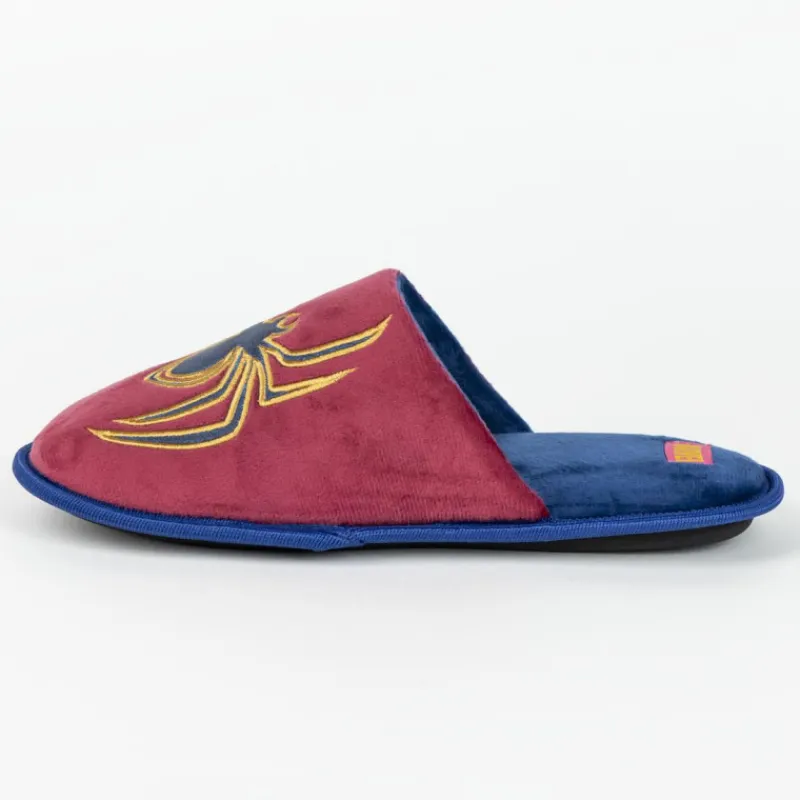 Cerdá Adult Superhéroes Marvel|Moda Marvel^Zapatillas de casa abiertas Spiderman Marvel