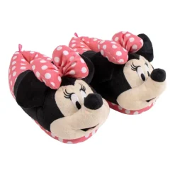 Discount Zapatillas de Casa 3D Minnie Disney Para Niñas|Calzado Kids