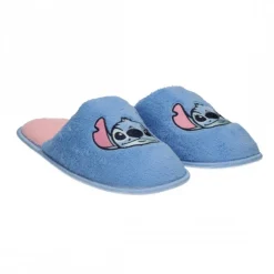 Best Zapatillas de Casa Stitch Abiertas de Polyester Disney Para Niñas|Calzado Kids