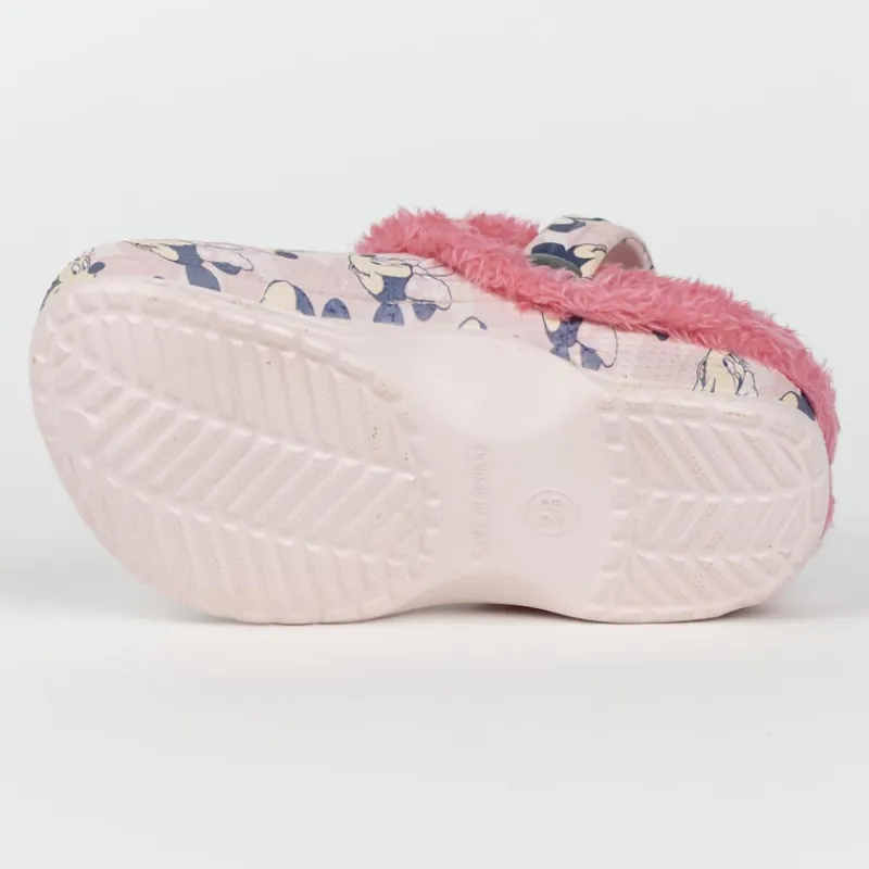 Cerdá Kids Disney Para Niñas|Calzado Kids^Zapatillas de Casa Zueco Borreguillo Minnie