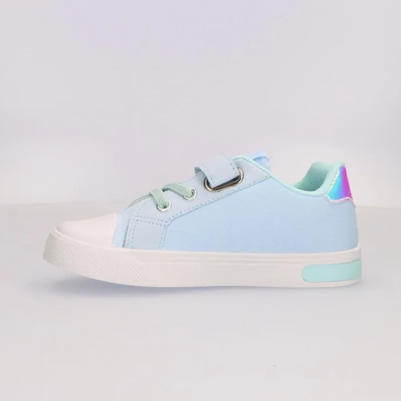 Zapatillas de Loneta Frozen con Suela PVC y Luces Disney Para Niñas|Calzado Kids