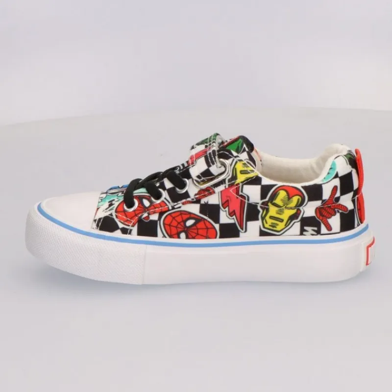 Clearance Zapatillas de Loneta Vulcanizadas Marvel para Niños Niños Marvel Y Dc Para Niños|Calzado Kids