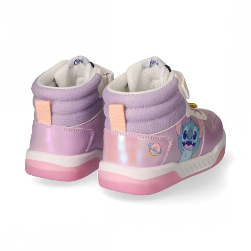 Cerdá Kids Disney Para Niñas|Calzado Kids^Zapatillas Deportivas con Luces de Stitch para Niños
