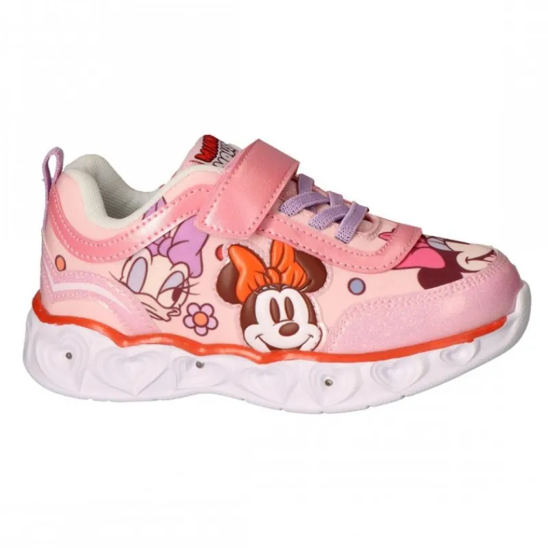 Cerdá Kids Disney Para Niñas|Calzado Kids^Zapatillas Deportivas con Luces de Minnie - Suela Ligera EVA