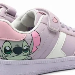 Discount Zapatillas Deportivas Niña Stitch Lila con Suela PVC Disney Para Niñas|Calzado Kids