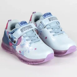 Outlet Zapatillas Infantiles con Luces de Stitch - Tallas 25 a 32 Disney Para Niñas|Calzado Kids