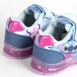 Outlet Zapatillas Infantiles con Luces de Stitch - Tallas 25 a 32 Disney Para Niñas|Calzado Kids