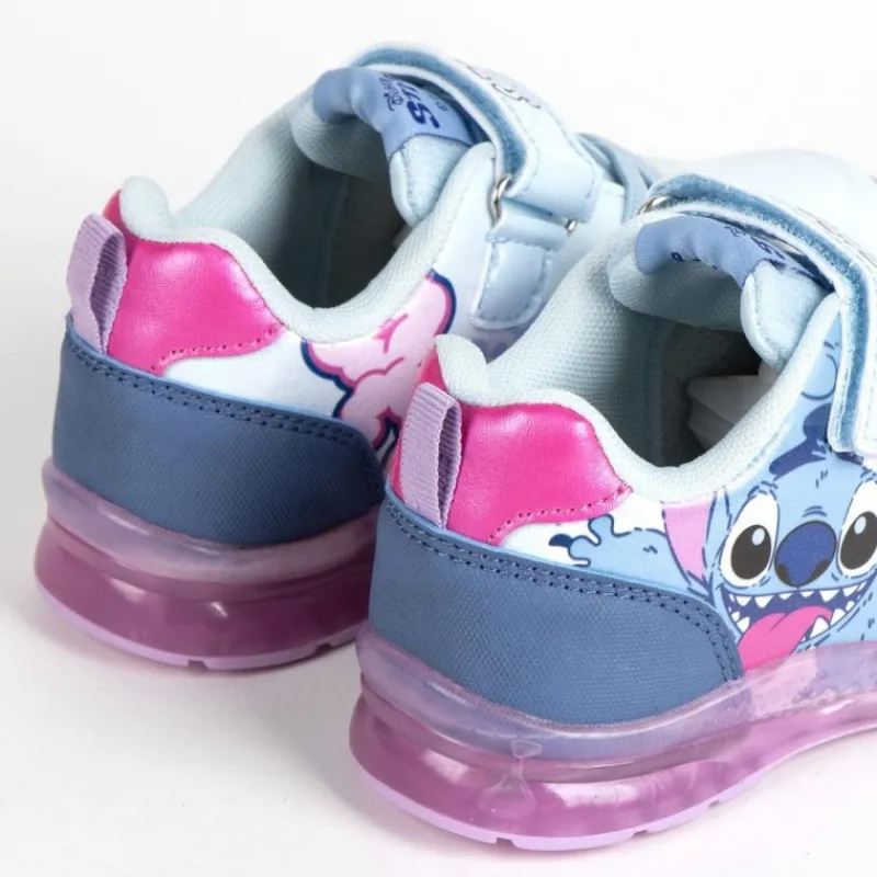 Outlet Zapatillas Infantiles con Luces de Stitch - Tallas 25 a 32 Disney Para Niñas|Calzado Kids